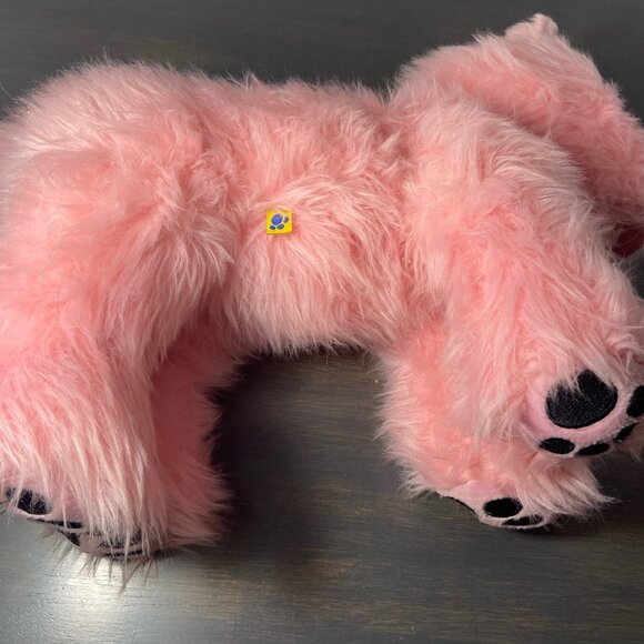 Build-A-Bear Pink Shaggy Terrier Dog Plush – Retired – 16” - Picture 5 of 8